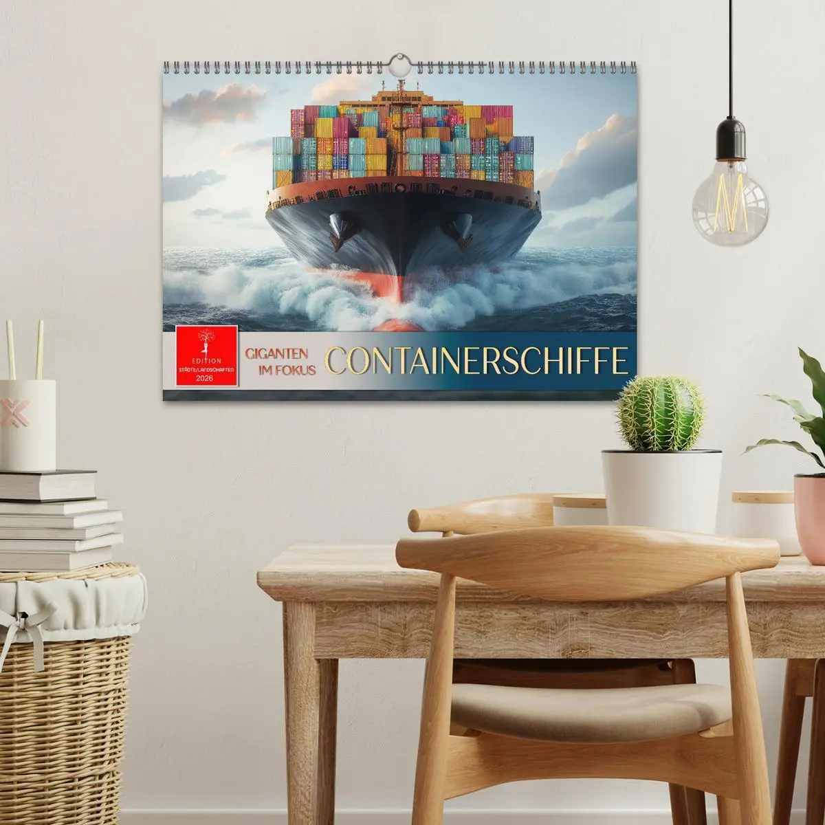 Bild: 9783457993842 | Containerschiffe - Giganten im Fokus (Wandkalender 2026 DIN A3...
