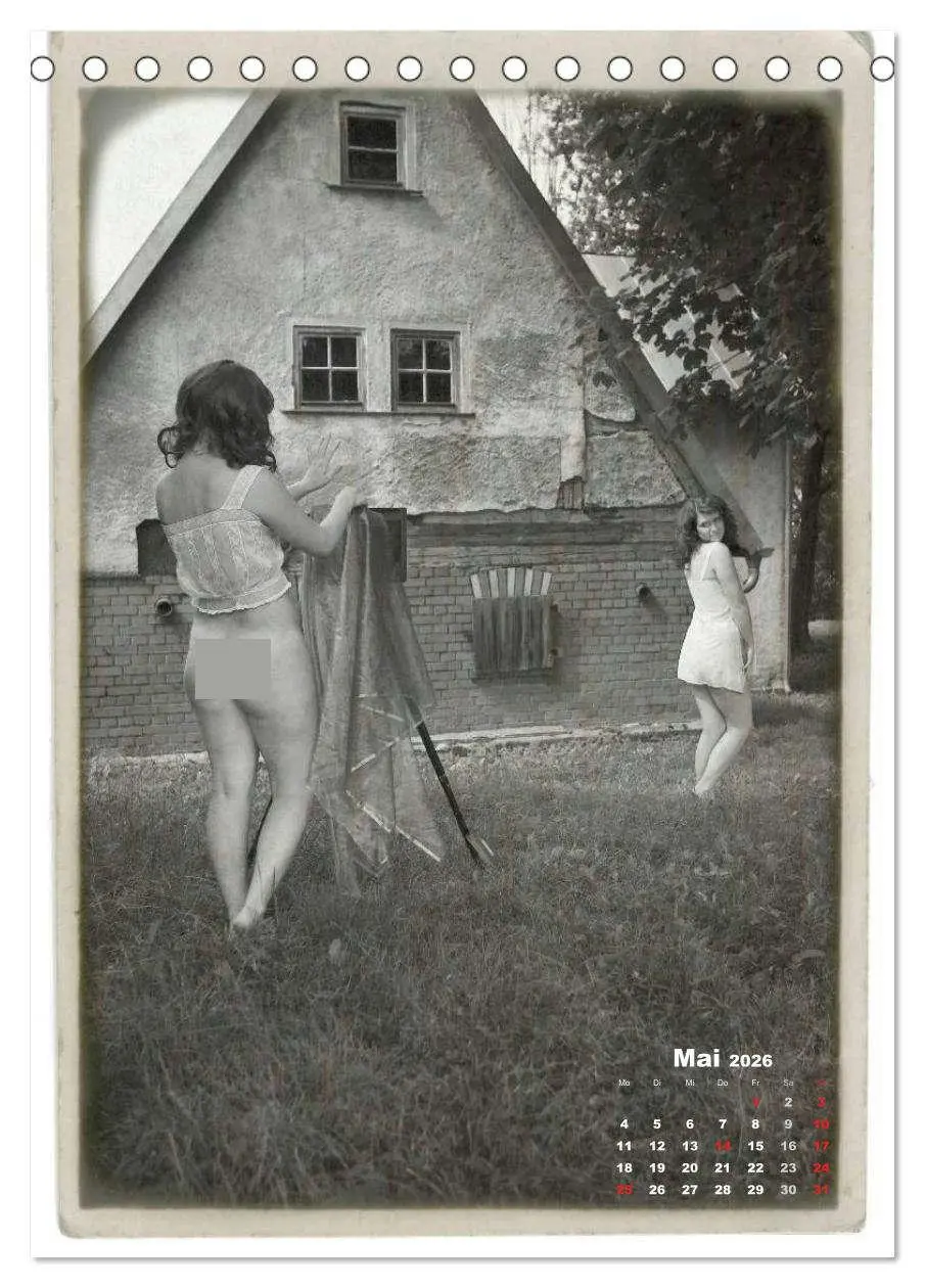 Bild: 9783516463842 | So war´s damals - Ein erotischer Kalender - 2026 (Tischkalender...
