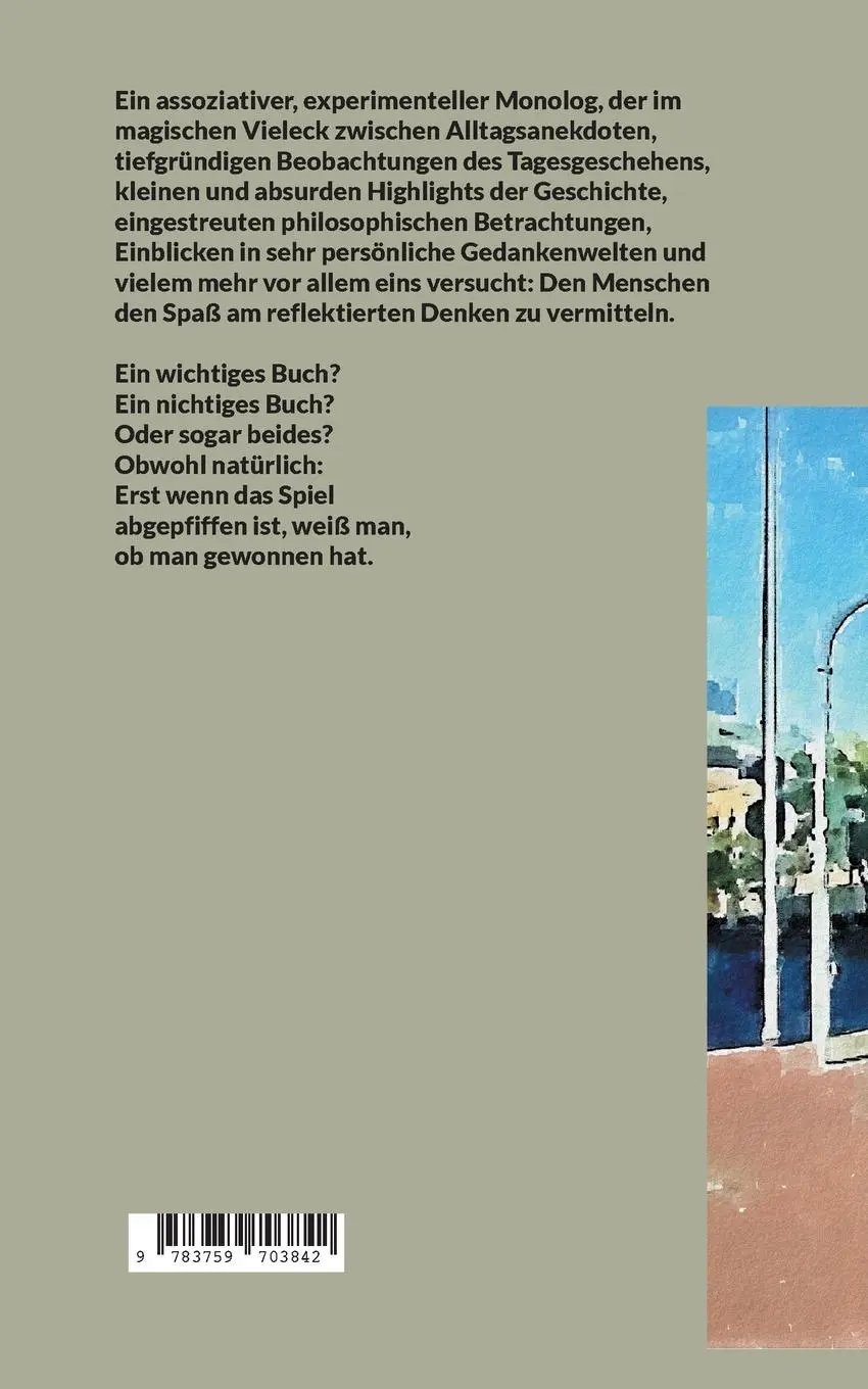 Rückseite: 9783759703842 | Was würde Adorno sagen? | Grau als Konzept | Quentin May | Taschenbuch