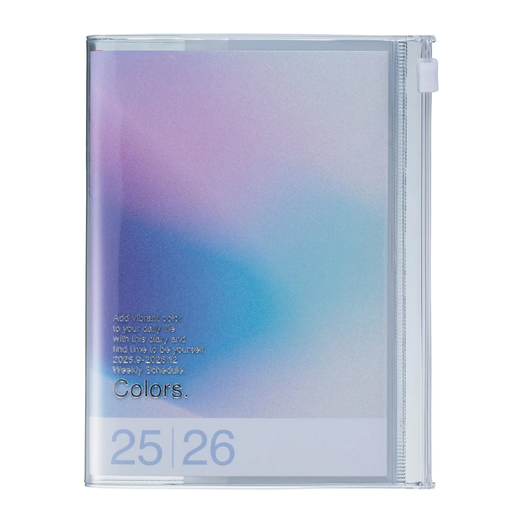 Cover: 4550045143942 | MARK'S 2025/26 Taschenkalender, A6 Gradient // Blue | MARK'S Inc.