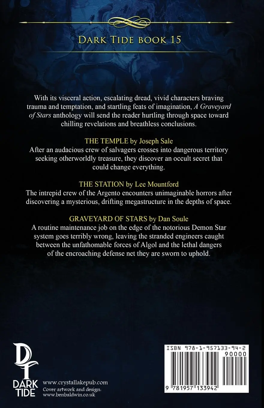 Rückseite: 9781957133942 | A Graveyard of Stars | Sci-fi Horror Novellas | Lee Mountford (u. a.)