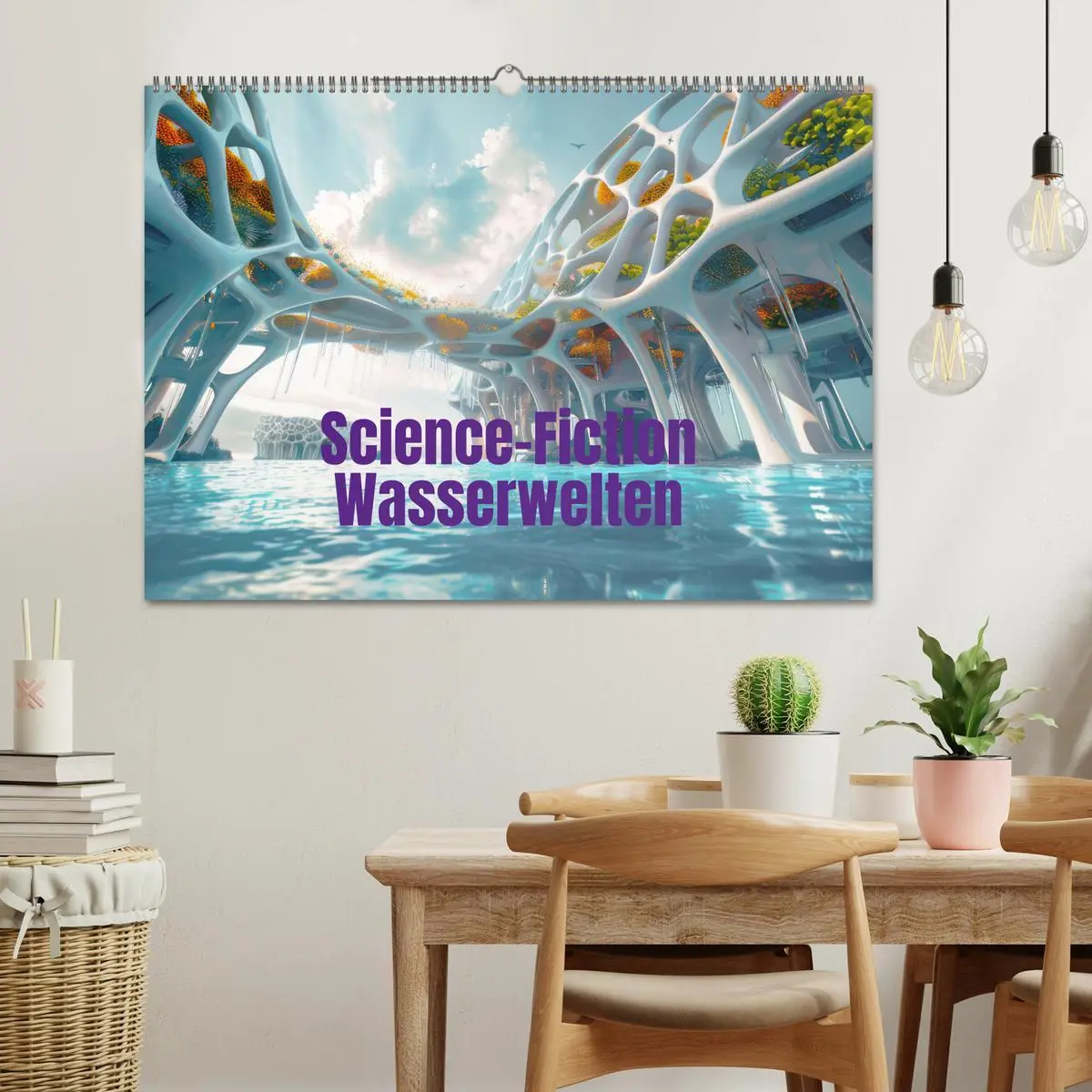 Bild: 9783457433942 | Science-Fiction Wasserwelten (Wandkalender 2026 DIN A2 quer),...