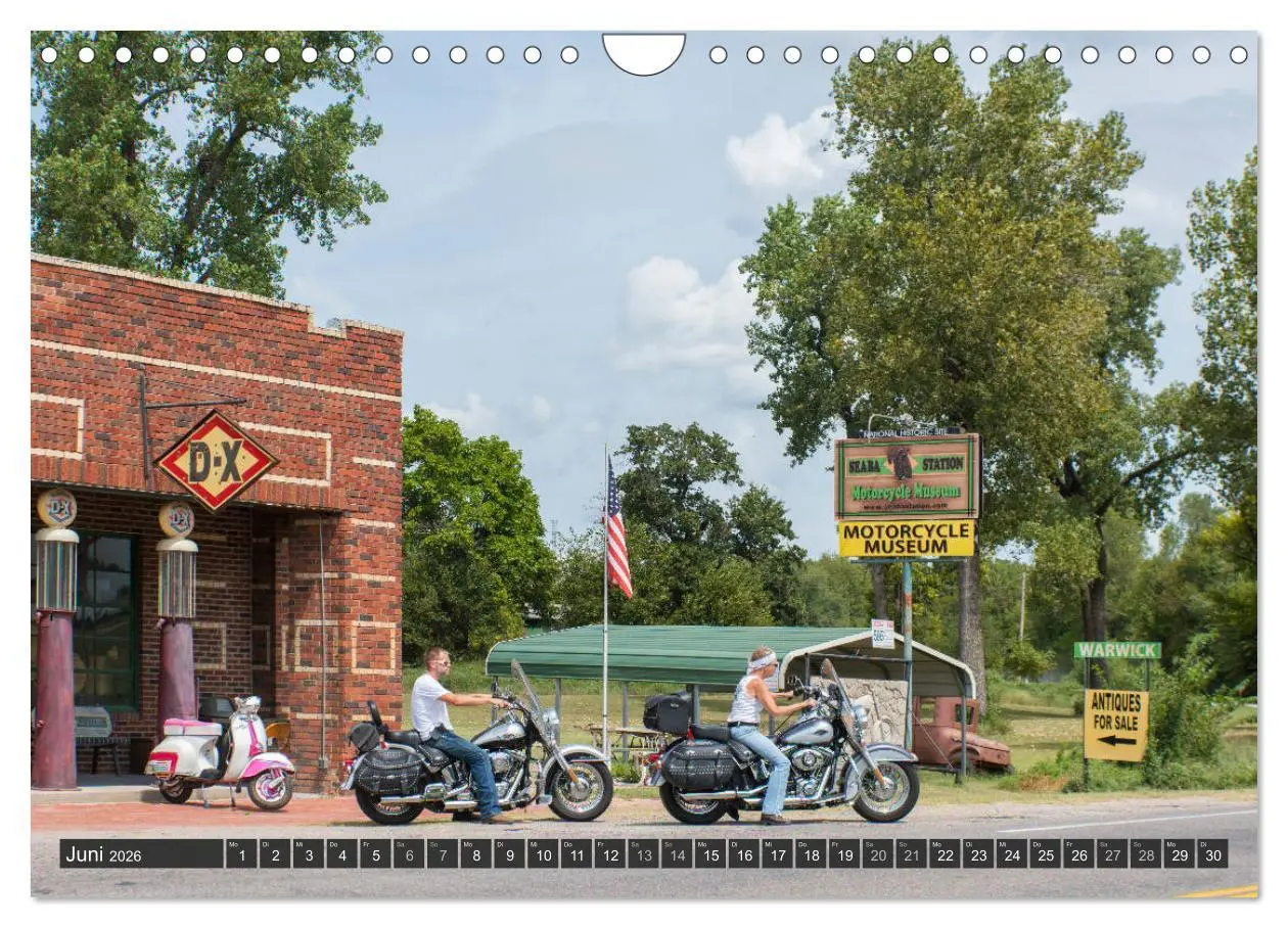 Bild: 9783457673942 | Route 66 (Wandkalender 2026 DIN A4 quer), CALVENDO Monatskalender