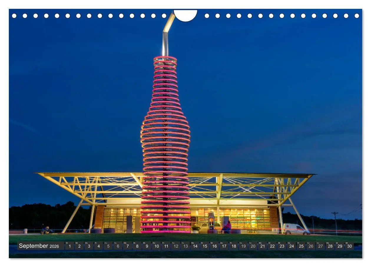 Bild: 9783457673942 | Route 66 (Wandkalender 2026 DIN A4 quer), CALVENDO Monatskalender