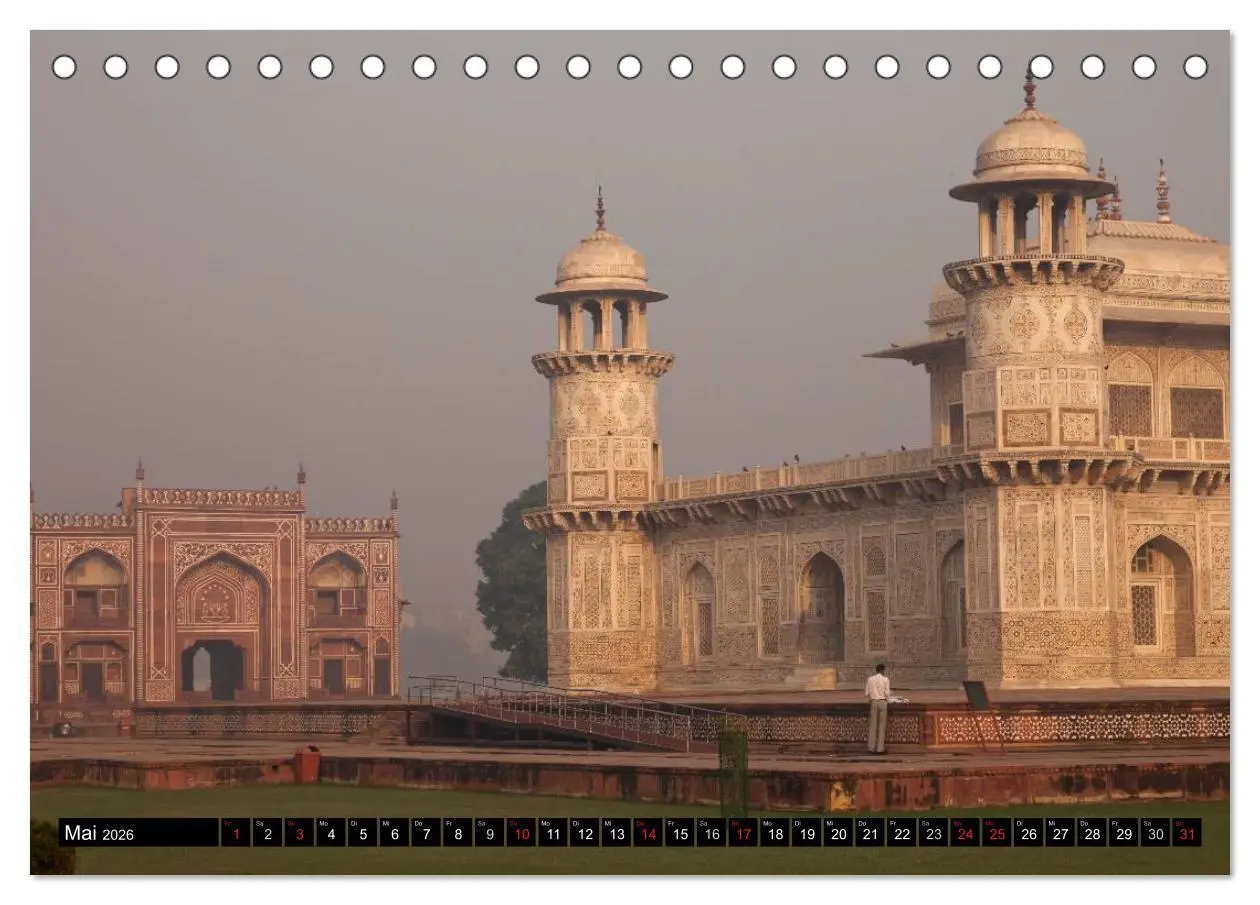 Bild: 9783516073942 | Indien - das goldene Dreieck, Delhi-Agra-Jaipur (Tischkalender 2026...