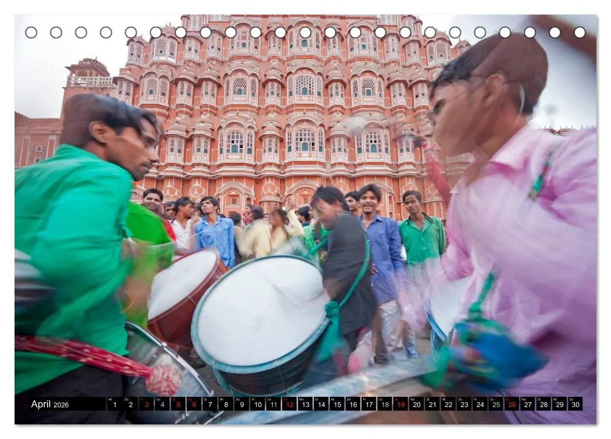 Bild: 9783516073942 | Indien - das goldene Dreieck, Delhi-Agra-Jaipur (Tischkalender 2026...