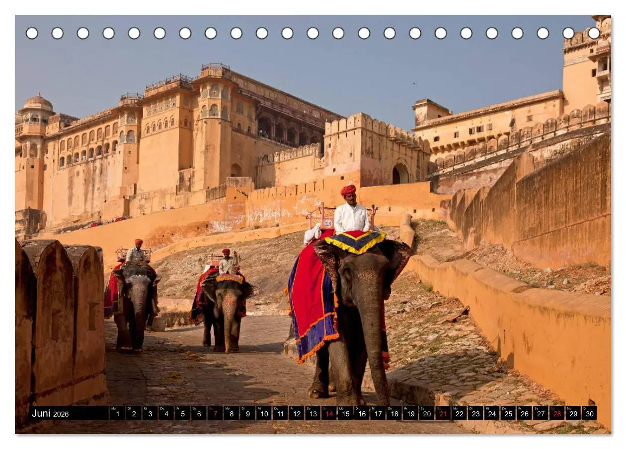 Bild: 9783516073942 | Indien - das goldene Dreieck, Delhi-Agra-Jaipur (Tischkalender 2026...