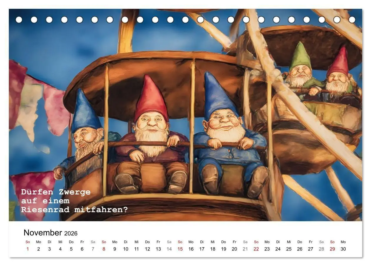Bild: 9783516693942 | Lustige und paradoxe Fragen (Tischkalender 2026 DIN A5 quer),...