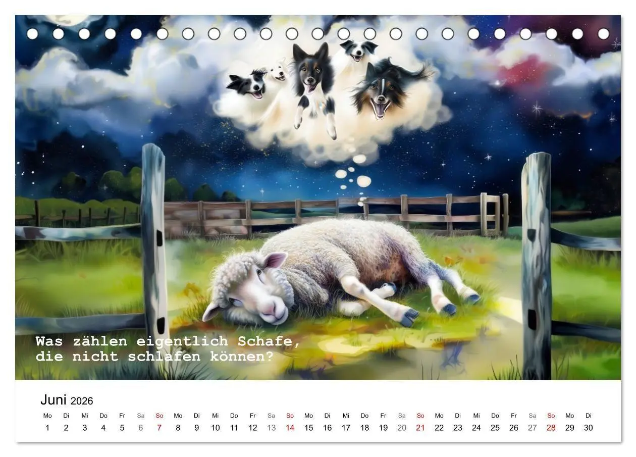 Bild: 9783516693942 | Lustige und paradoxe Fragen (Tischkalender 2026 DIN A5 quer),...