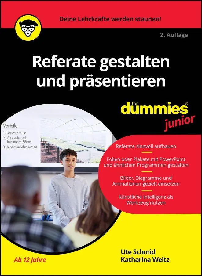 Cover: 9783527723942 | Referate gestalten und präsentieren für Dummies Junior | Taschenbuch