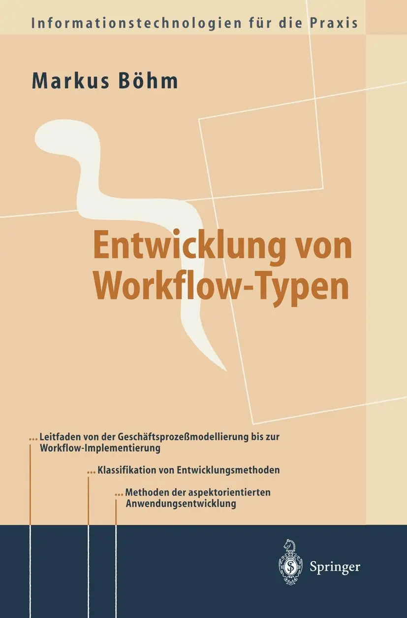 Cover: 9783540663942 | Entwicklung von Workflow-Typen | Markus Böhm | Taschenbuch | xii