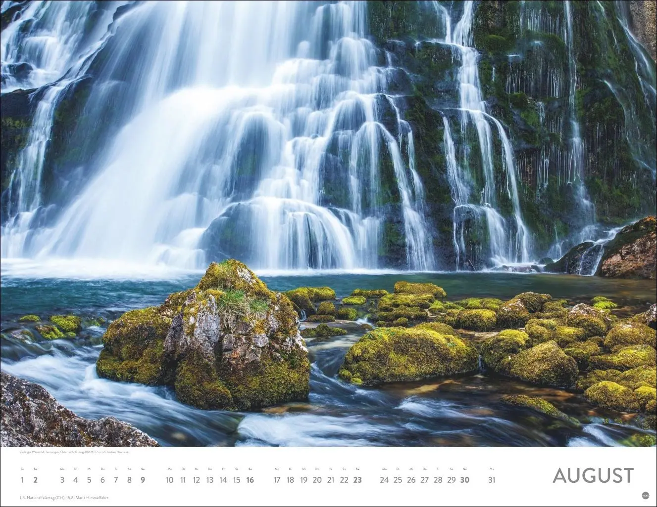 Bild: 9783756413942 | Orte der Kraft Posterkalender 2026 | Kalender | 14 S. | Deutsch | 2026