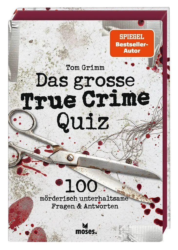Cover: 9783964553942 | Das große True Crime Quiz | Grinning Cat GmbH | Taschenbuch | 100 S.
