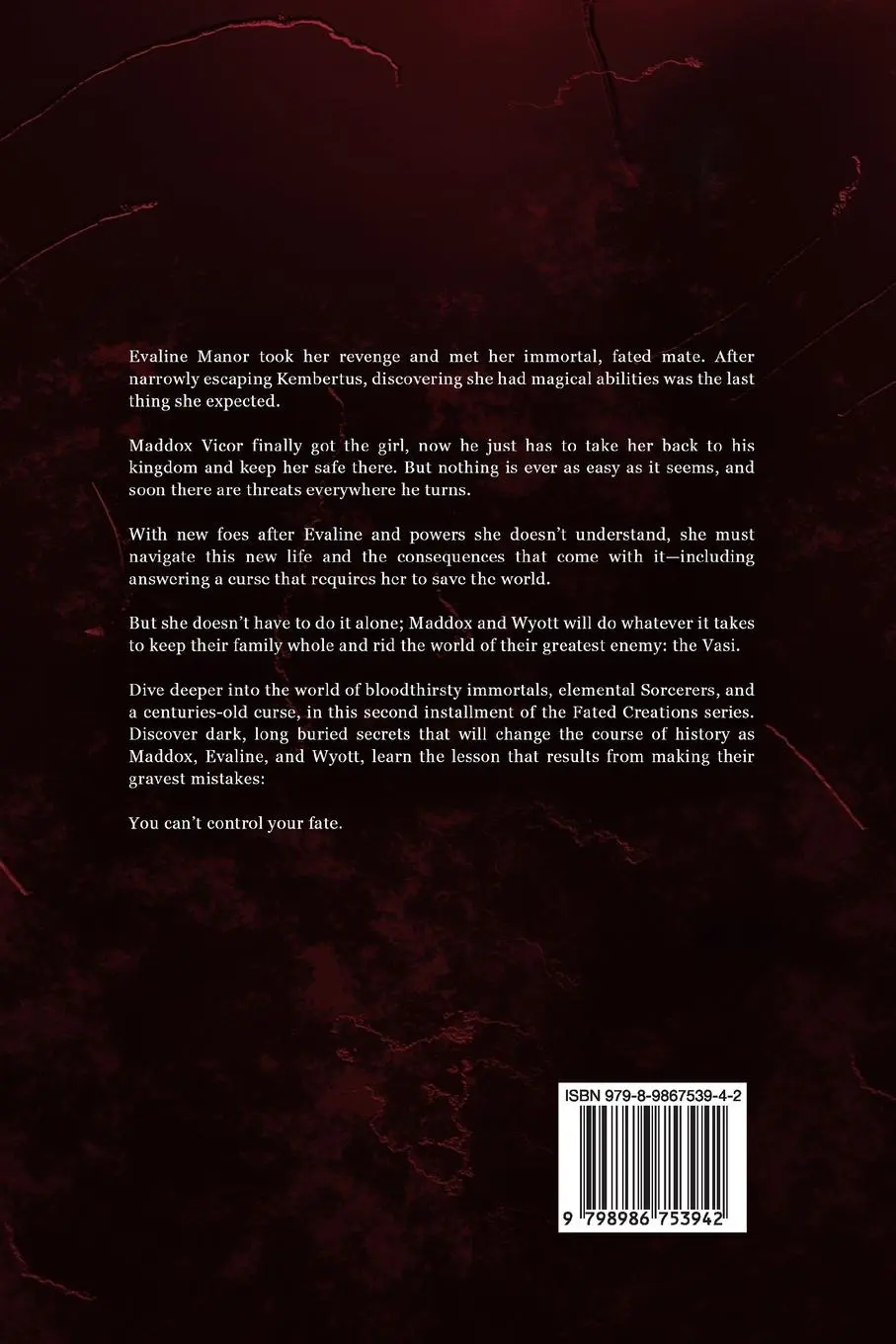 Rückseite: 9798986753942 | Made &amp; Marred | Samantha R. Goode | Taschenbuch | Englisch | 2023