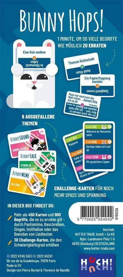 Bild: 3770022054042 | Bunny Hops | Huch! | Spiel | 054042 | Deutsch | 2023 | Huch &amp; Friends