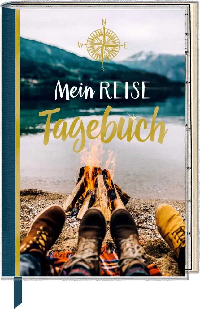 Cover: 4050003714042 | Eintragbuch mit Sammeltasche - Mein Reisetagebuch | Notizbuch | 128 S.