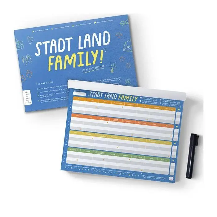 Bild: 8720618684042 | Simon &amp; Jan - Stadt Land Family | Simon &amp; Jan | Spiel | Geblockt