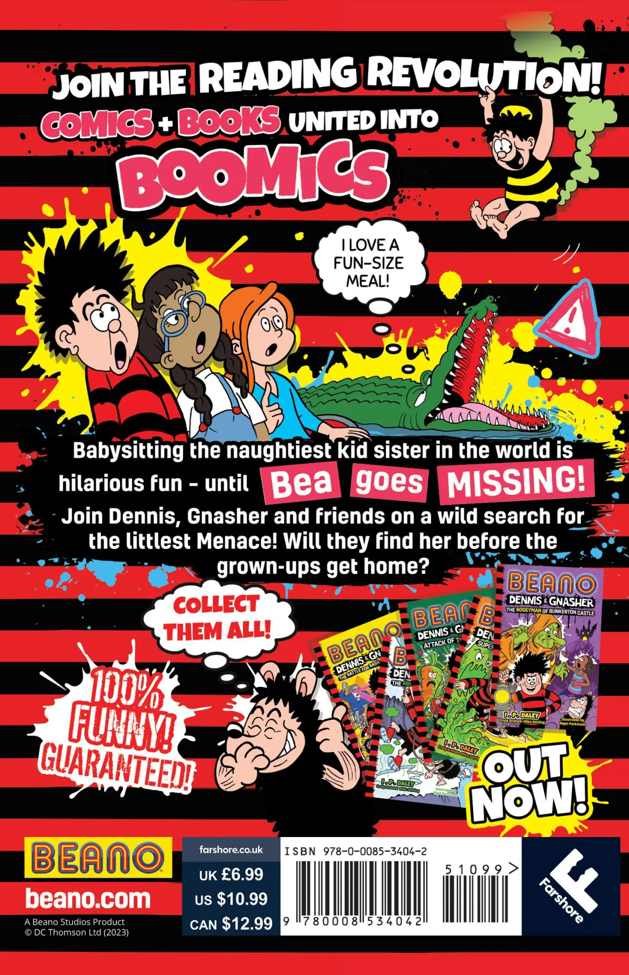 Rückseite: 9780008534042 | Beano Dennis &amp; Gnasher: Little Menace's Great Escape | Beano (u. a.)