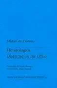 Cover: 9780816614042 | Heterologies | Discourse on the Other | Michel de Certeau | Buch