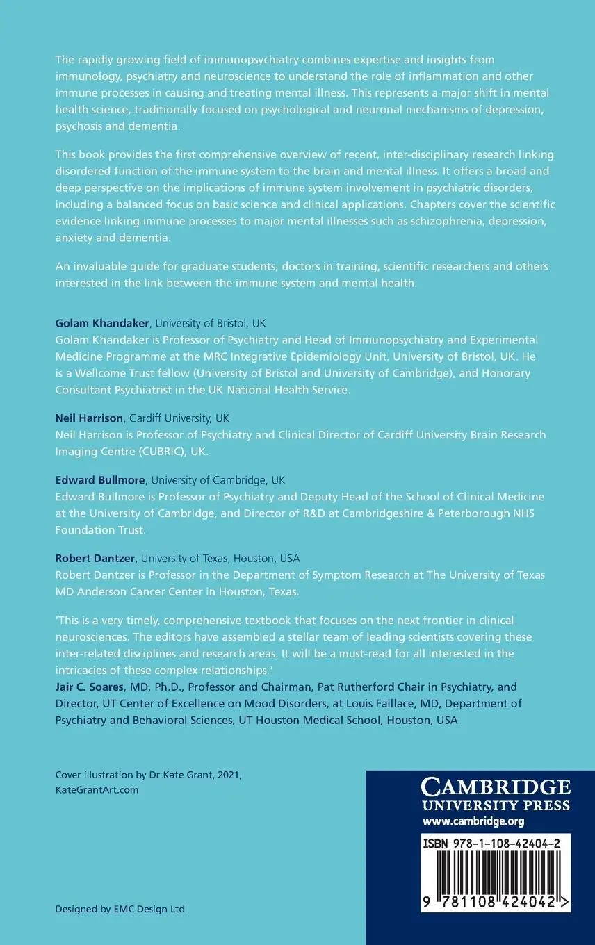 Rückseite: 9781108424042 | Textbook of Immunopsychiatry | Golam Khandaker | Buch | Englisch