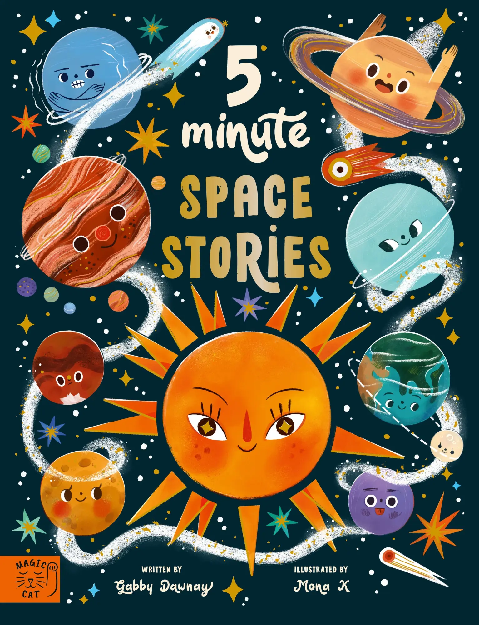 Cover: 9781917044042 | 5 Minute Space Stories | Science to Read Out Loud! | Gabby Dawnay