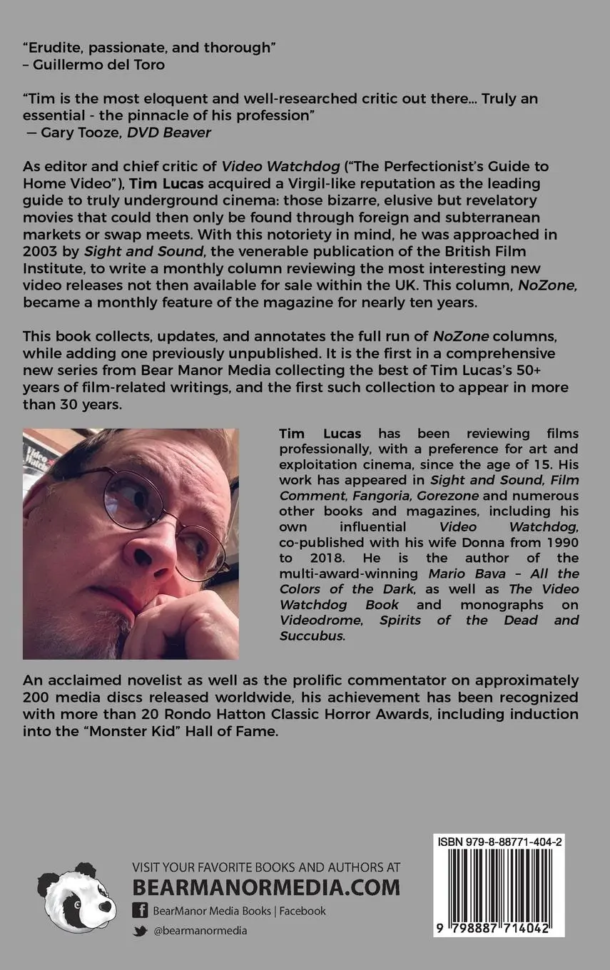 Rückseite: 9798887714042 | Nozone - Reviews of Art, Cult, and Genre Cinema, 2003-2012 (hardback)
