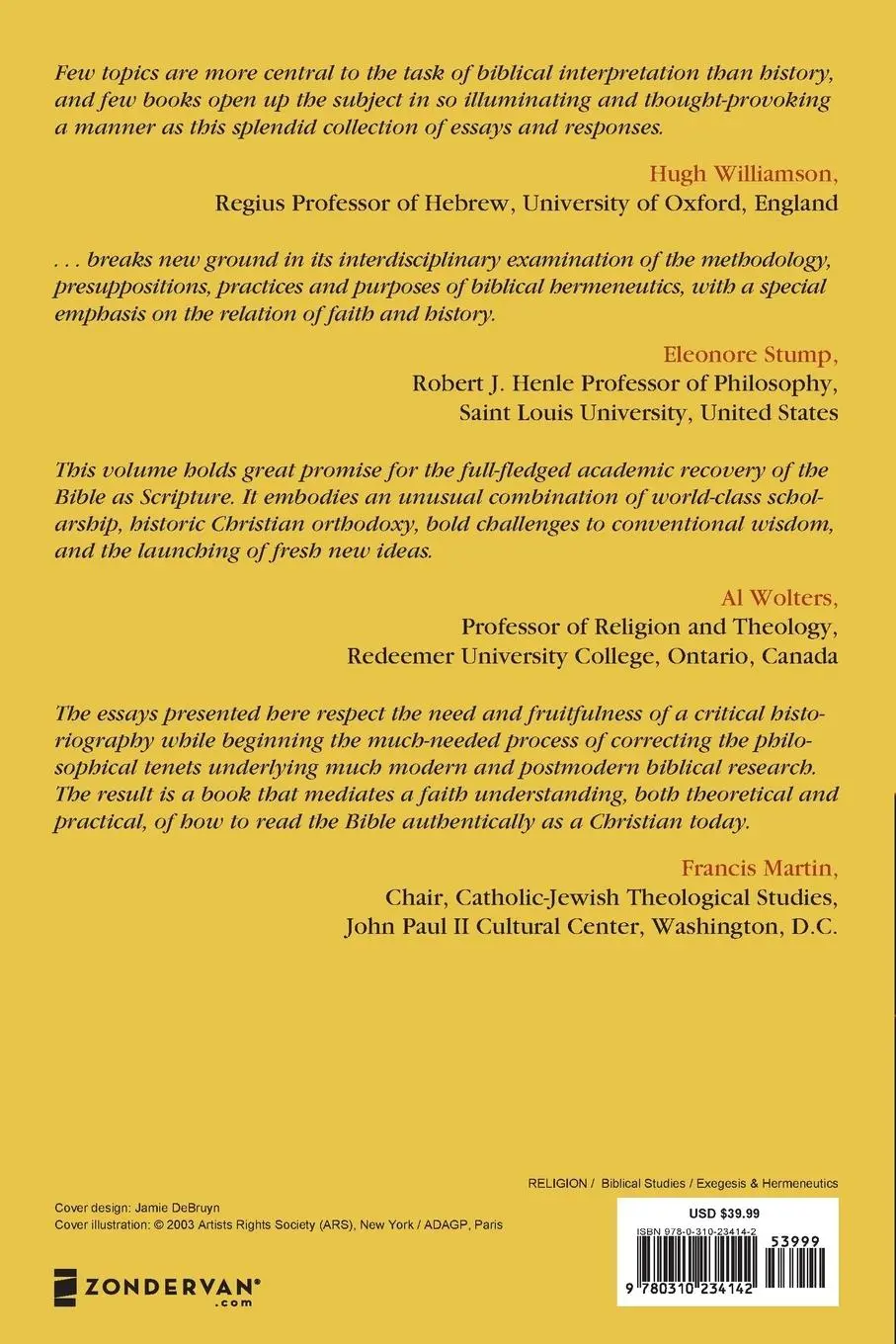 Rückseite: 9780310234142 | Behind the Text | History and Biblical Interpretation | Taschenbuch