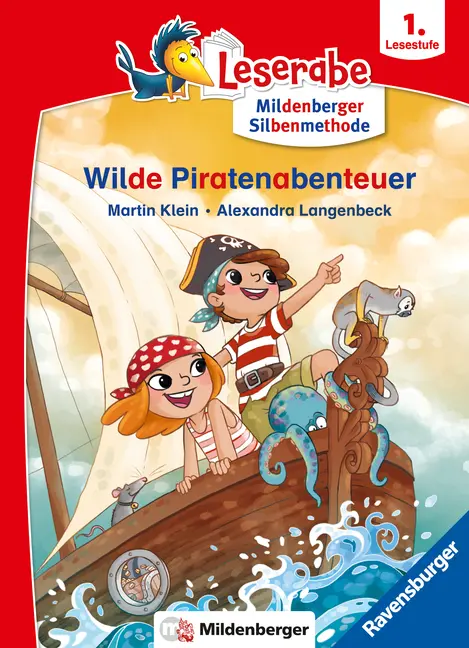 Cover: 9783473464142 | Leserabe mit Mildenberger Silbenmethode - Wilde Piratenabenteuer