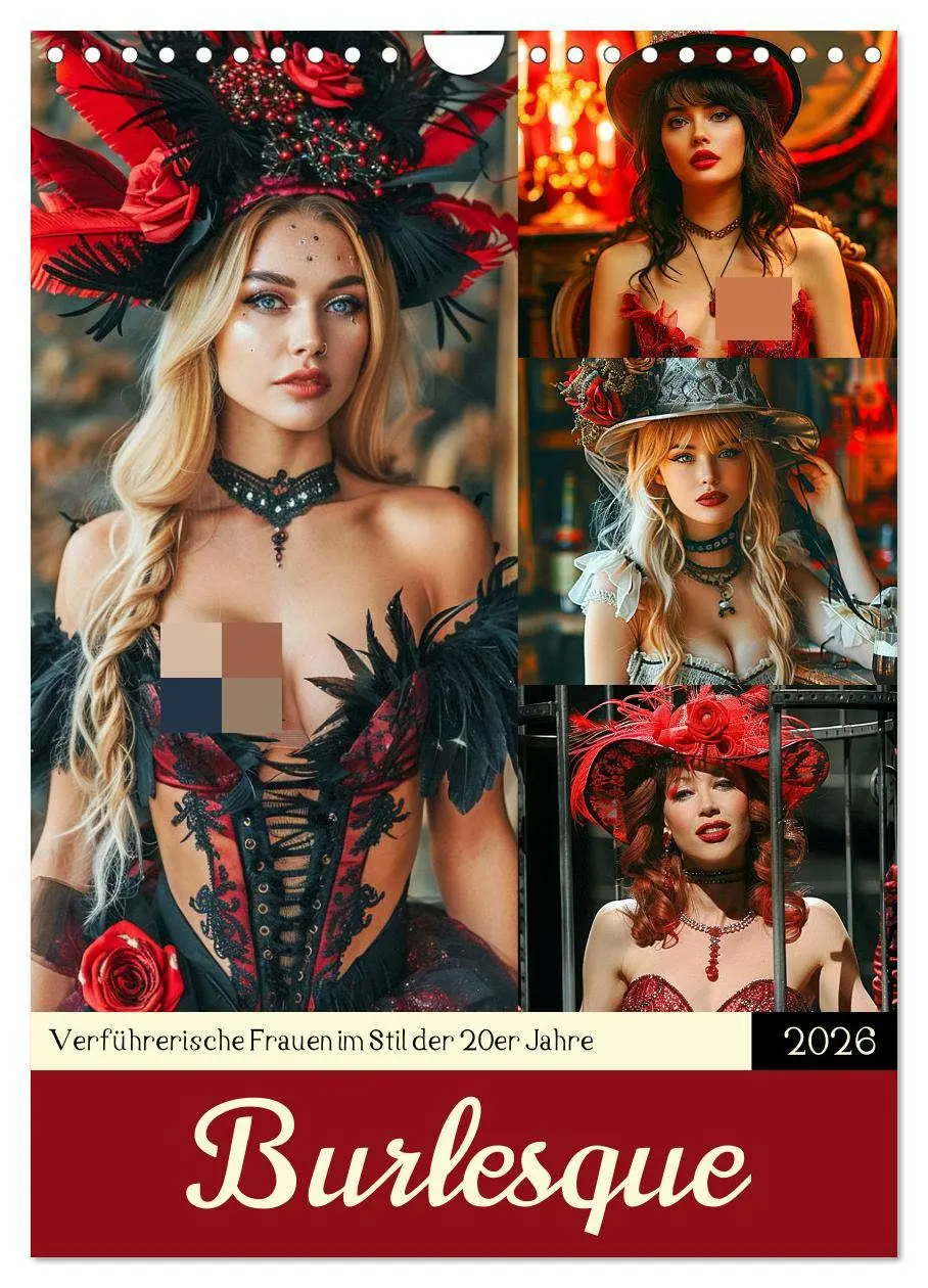 Cover: 9783516264142 | Burlesque. Verführerische Frauen im Stil der 20er Jahre...