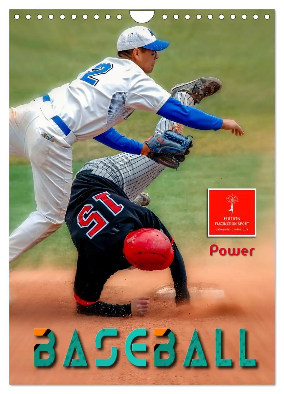 Cover: 9783516334142 | Baseball Power (Wandkalender 2026 DIN A4 hoch), CALVENDO...