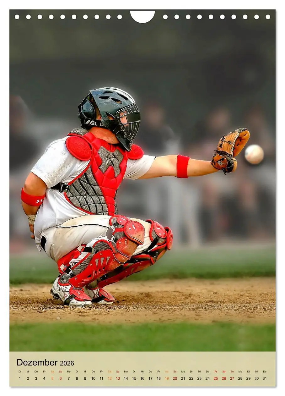 Bild: 9783516334142 | Baseball Power (Wandkalender 2026 DIN A4 hoch), CALVENDO...