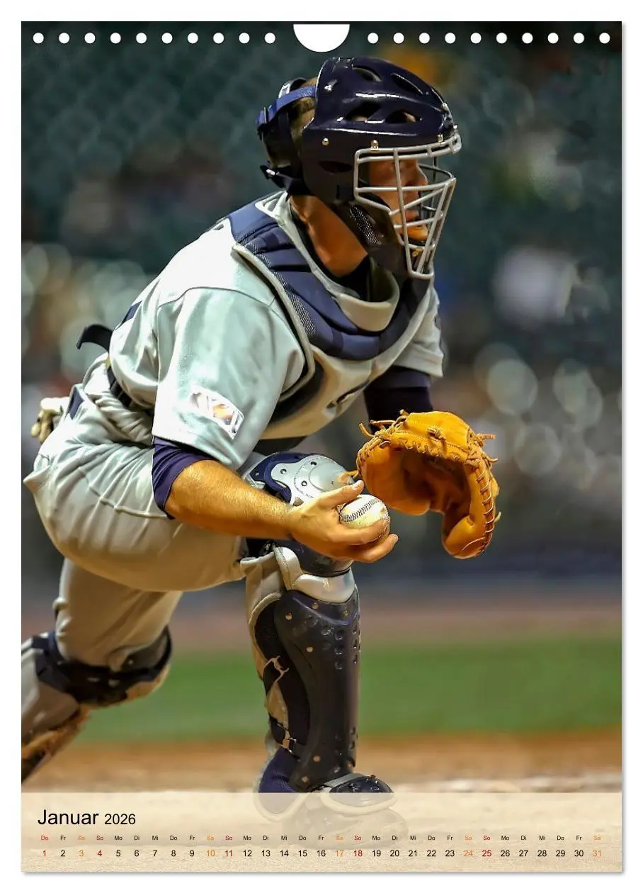 Bild: 9783516334142 | Baseball Power (Wandkalender 2026 DIN A4 hoch), CALVENDO...
