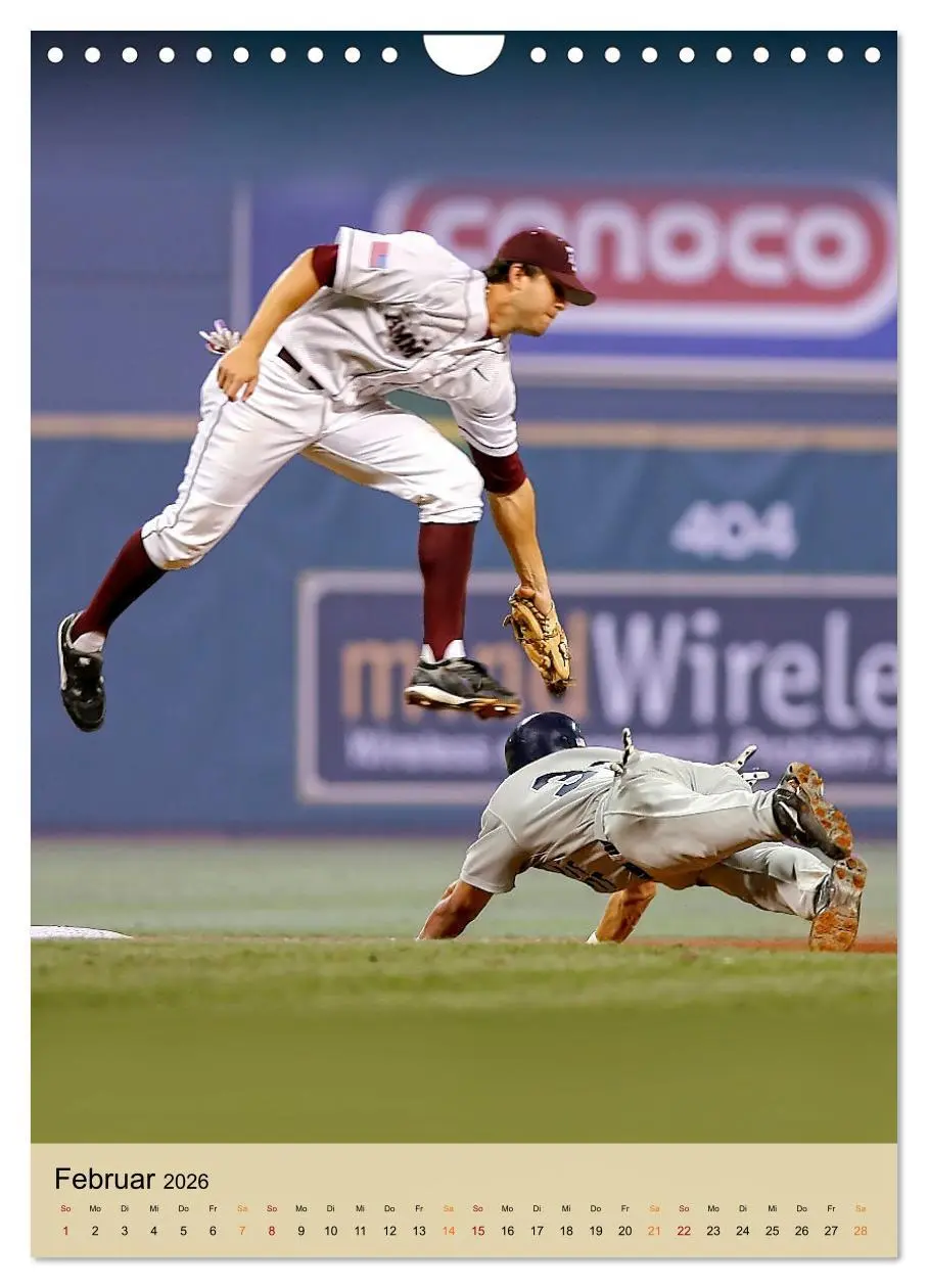 Bild: 9783516334142 | Baseball Power (Wandkalender 2026 DIN A4 hoch), CALVENDO...