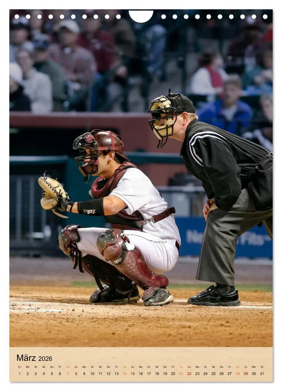 Bild: 9783516334142 | Baseball Power (Wandkalender 2026 DIN A4 hoch), CALVENDO...