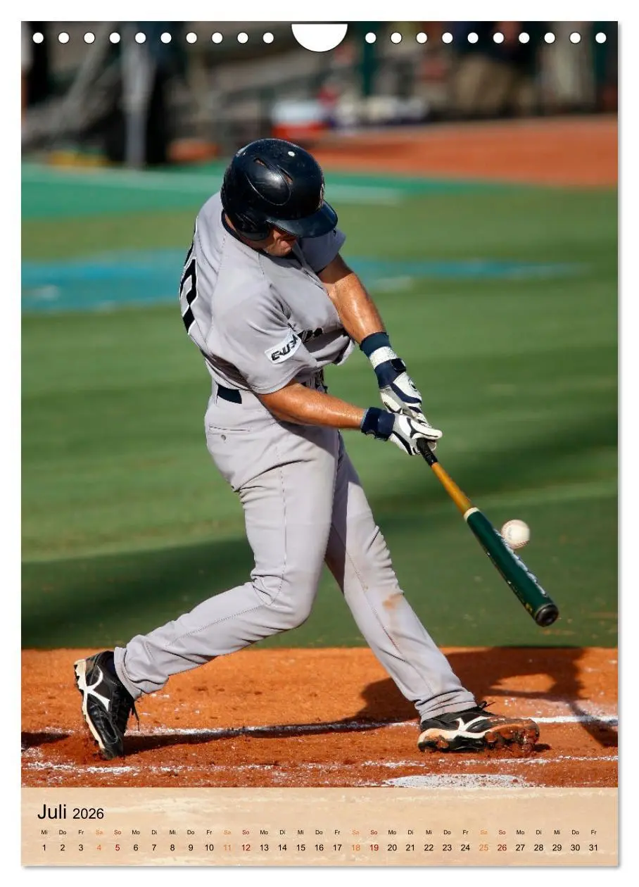 Bild: 9783516334142 | Baseball Power (Wandkalender 2026 DIN A4 hoch), CALVENDO...