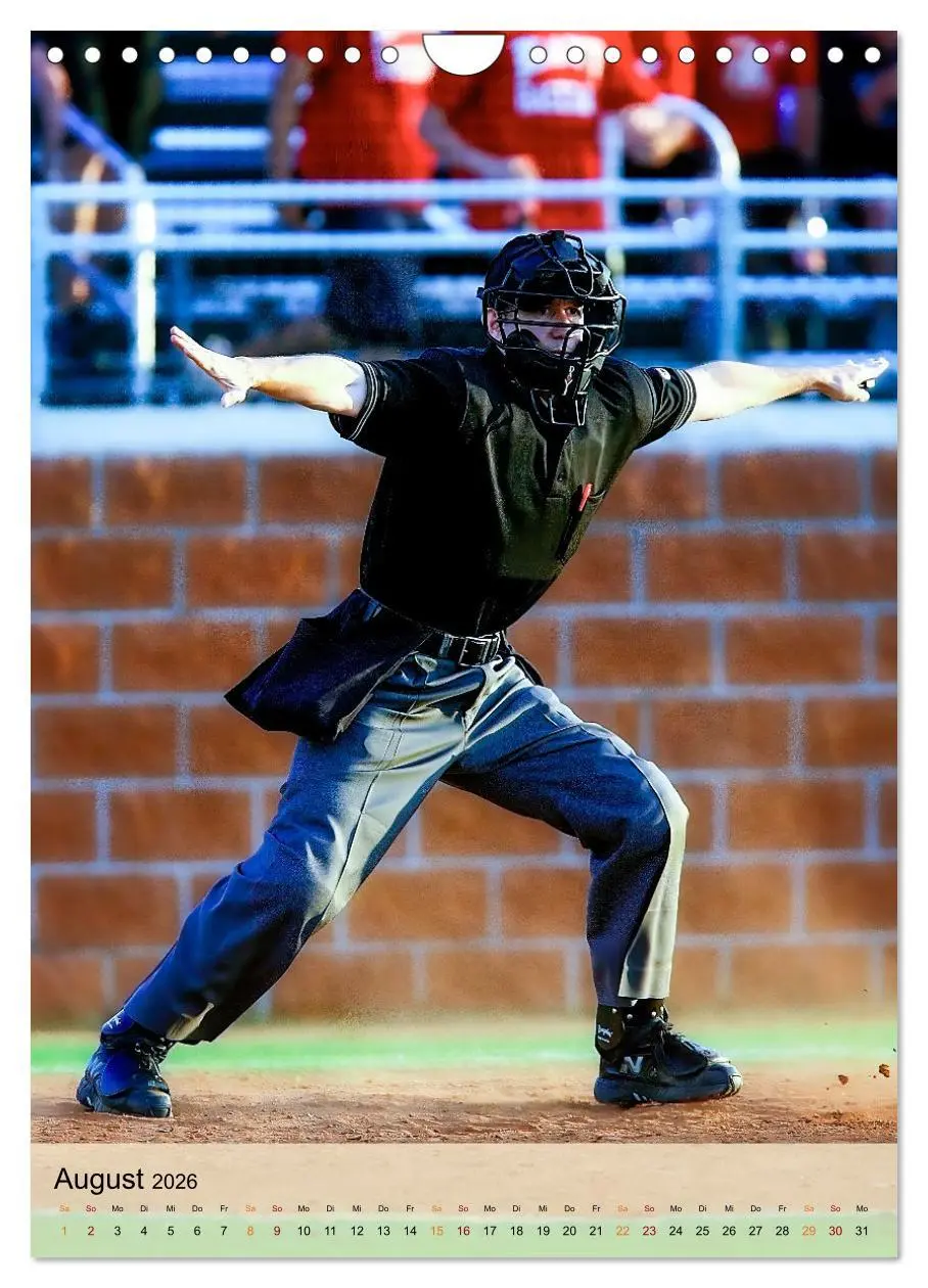 Bild: 9783516334142 | Baseball Power (Wandkalender 2026 DIN A4 hoch), CALVENDO...