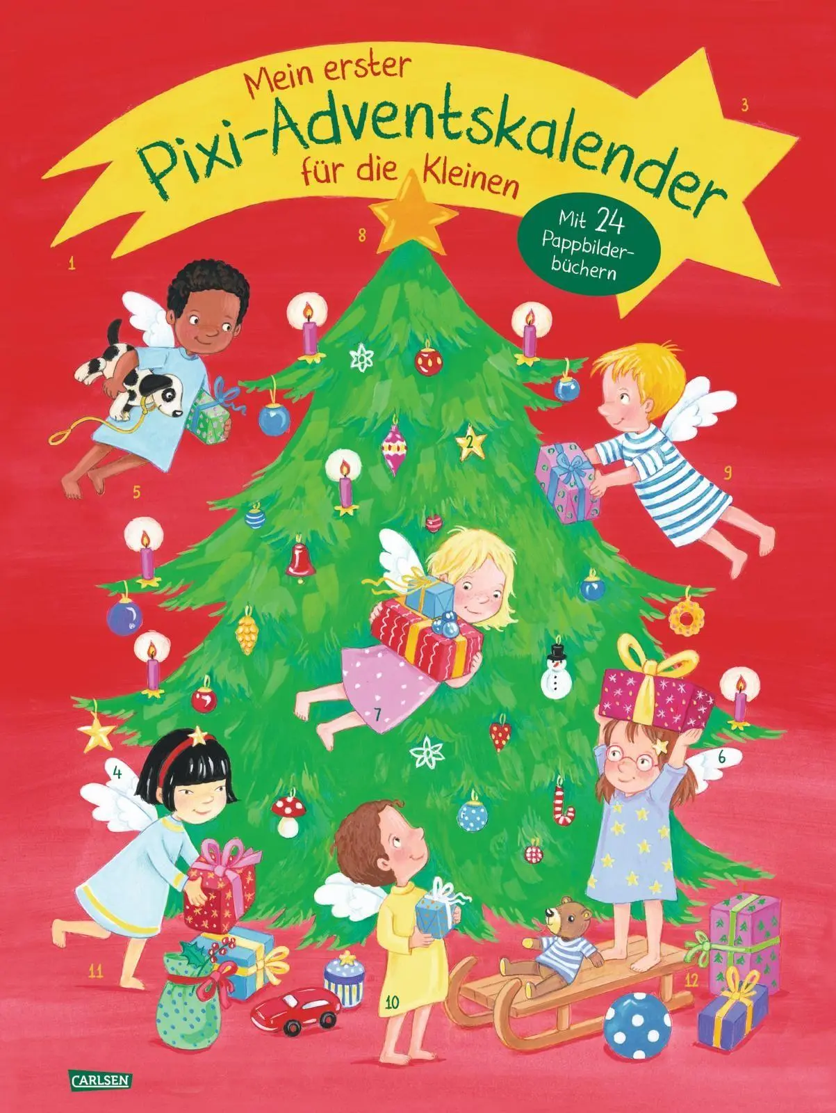 Cover: 9783551054142 | Mein erster Pixi-Adventskalender für die Kleinen - mit 24...
