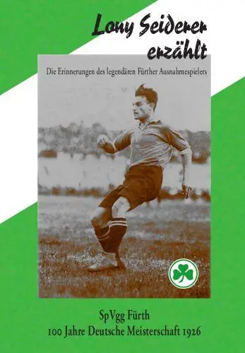 Cover: 9783945314142 | Lony Seiderer erzählt | Leonhard Seiderer | Buch | Deutsch | 2026