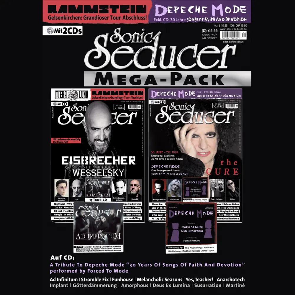 Cover: 9783958974142 | Sonic Seducer Megapack 02/2025 (10/24 + 11/24) | Taschenbuch | Deutsch