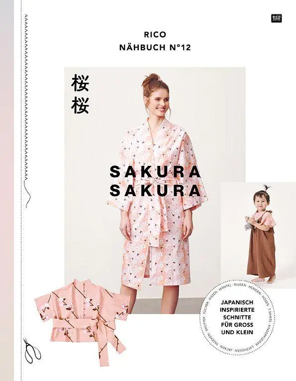 Cover: 9783960164142 | RICO NÄHBUCH No 12 Sakura Sakura | Rico Design GmbH &amp; Co. KG | Buch
