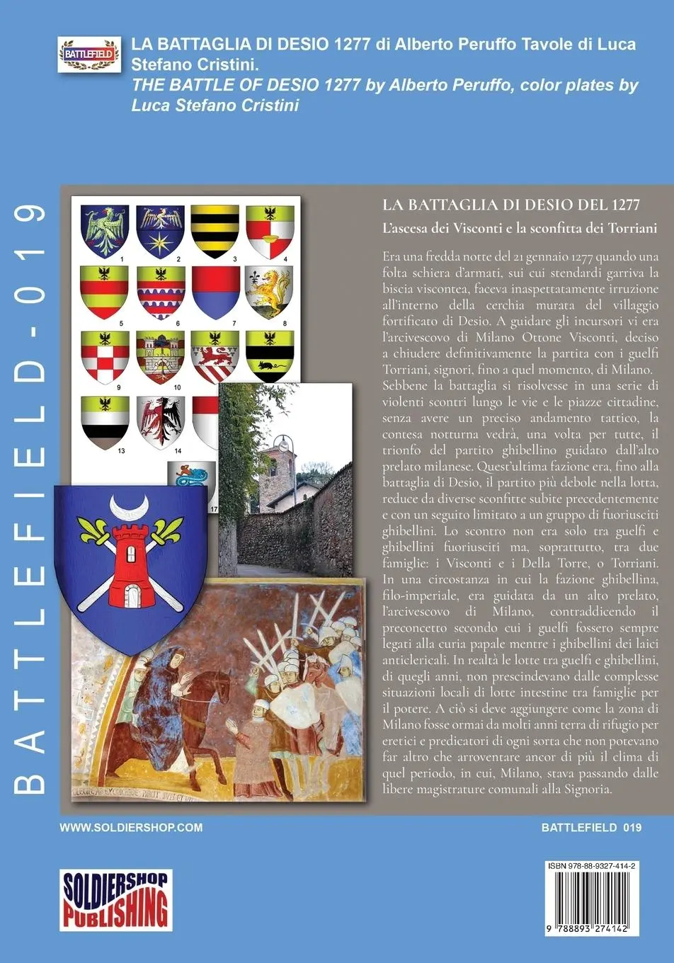 Rückseite: 9788893274142 | La battaglia di Desio 1277 | Alberto Peruffo | Taschenbuch | 2019