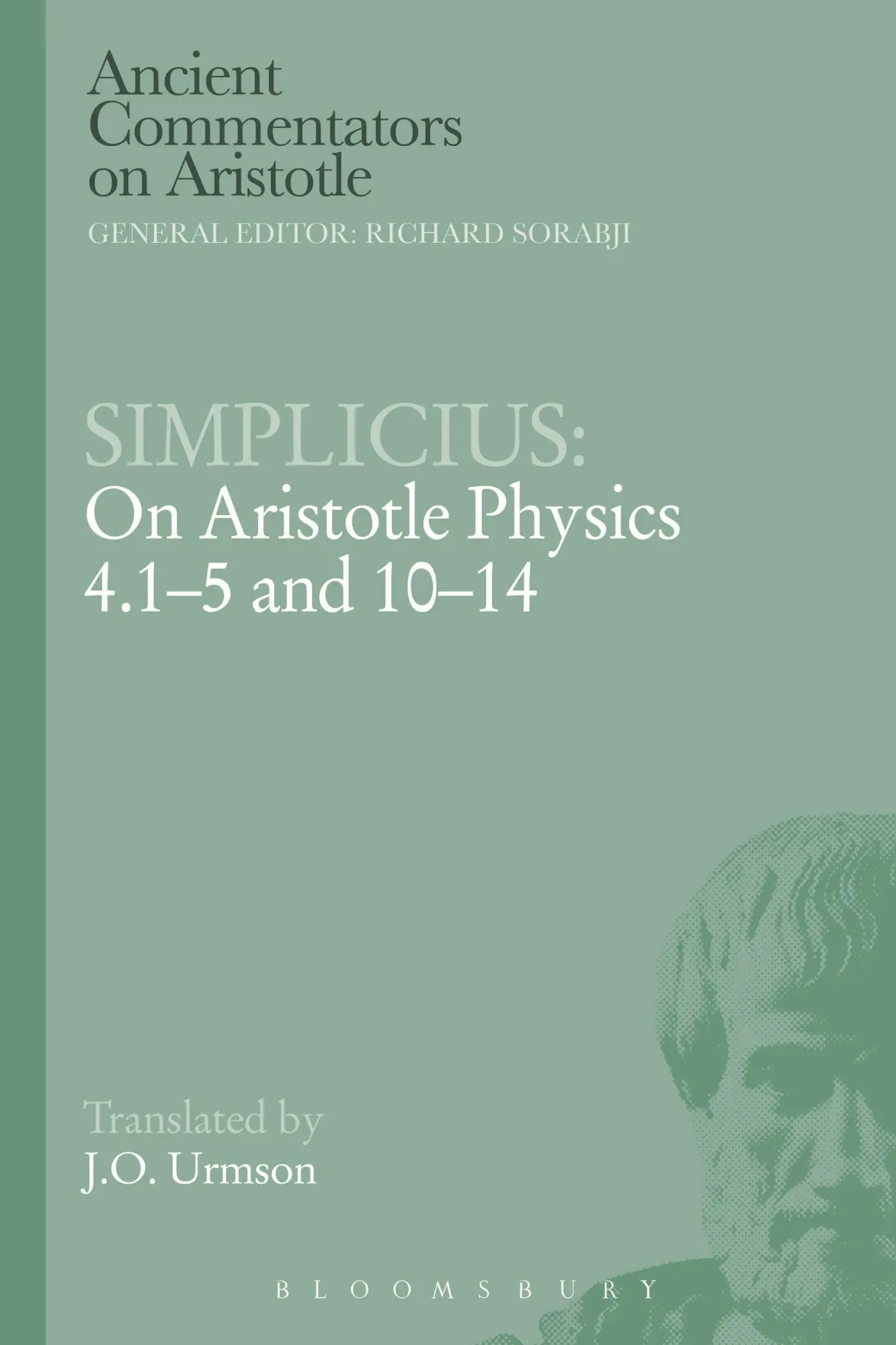 Cover: 9781780934242 | Simplicius | On Aristotle Physics 4.1-5 and 10-14 | J. O. Urmson