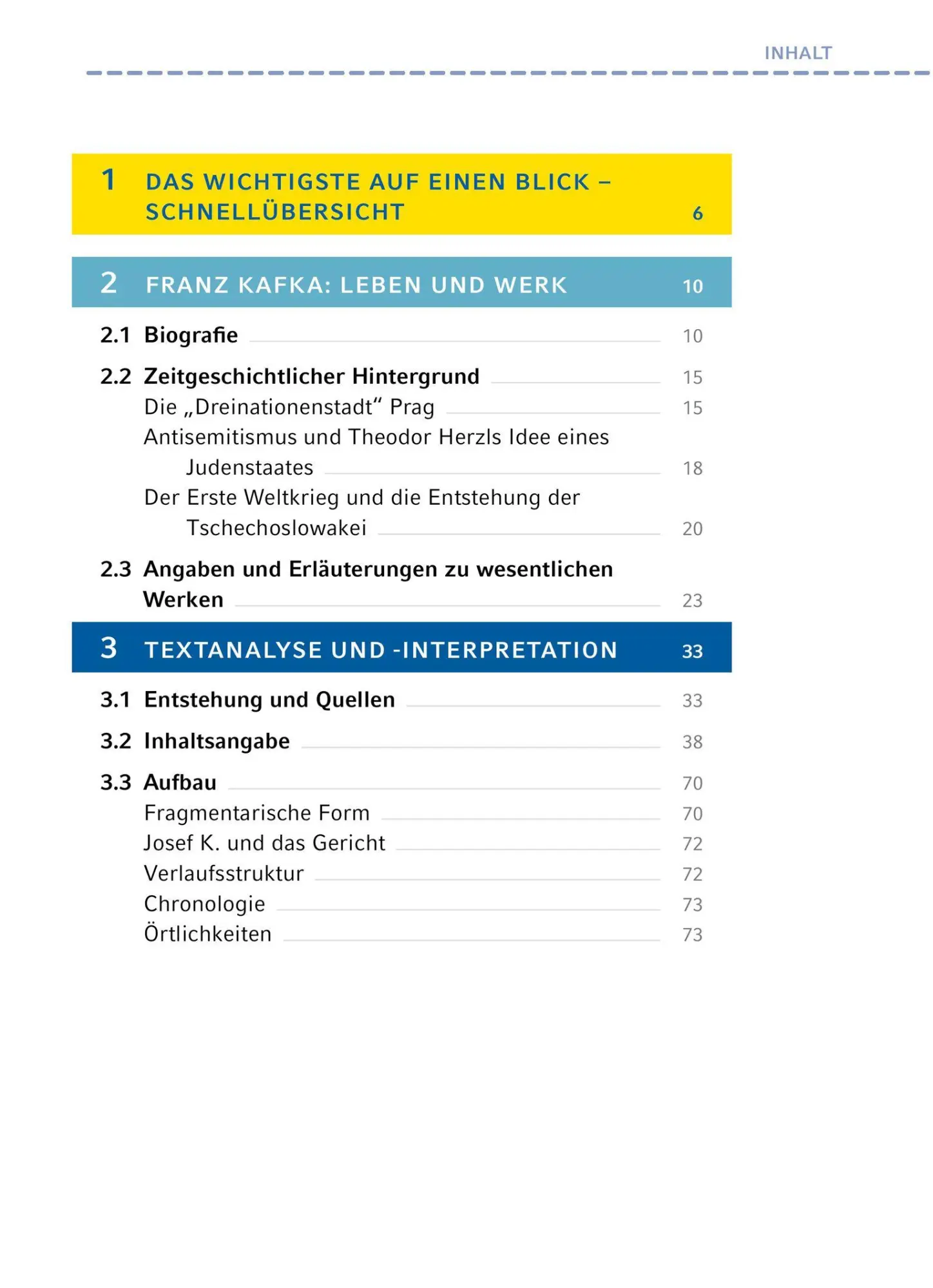 Bild: 9783129304242 | Der Process von Franz Kafka - Textanalyse und Interpretation | Kafka
