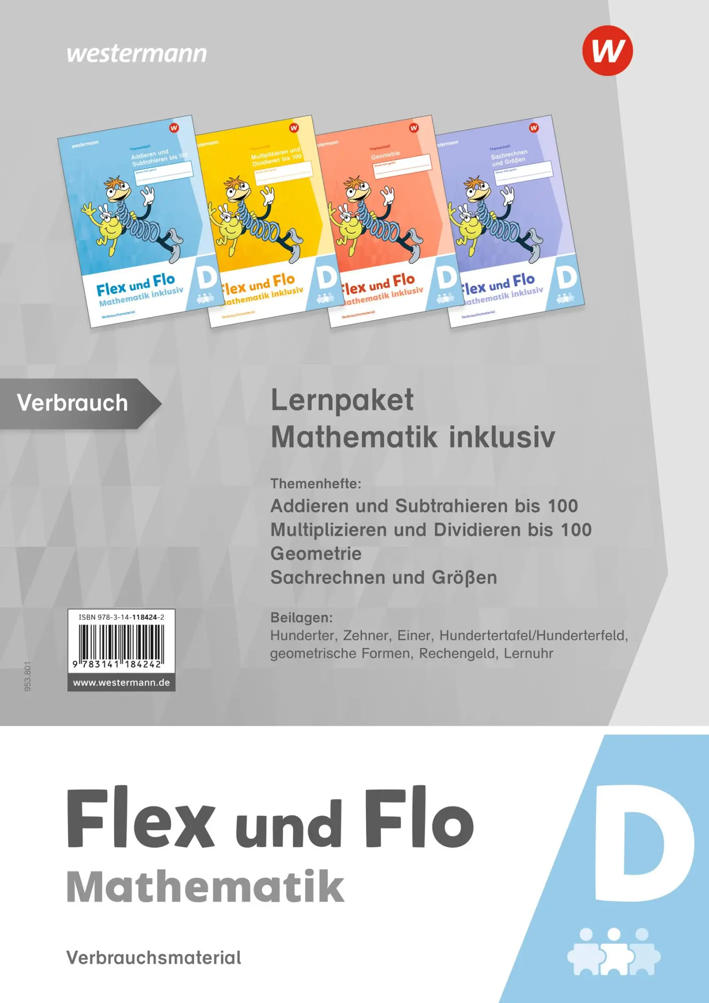 Cover: 9783141184242 | Flex und Flo. Mathematik inklusiv Paket D | Ausgabe 2021 | Buch | 2022