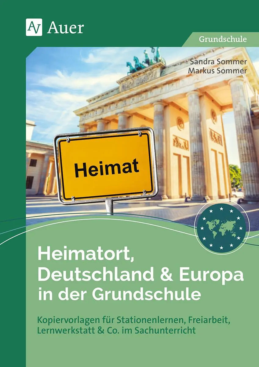 Cover: 9783403084242 | Heimatort, Deutschland &amp; Europa in der Grundschule | Sommer (u. a.)