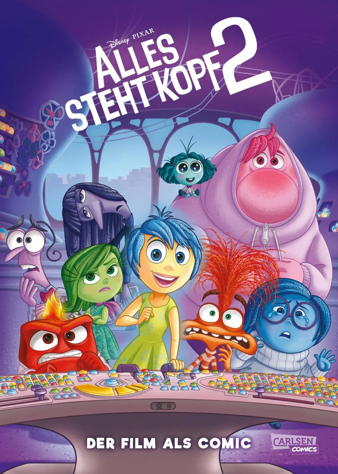 Cover: 9783551804242 | Disney Filmcomics 6: Alles steht Kopf 2 | Walt Disney | Buch | 64 S.