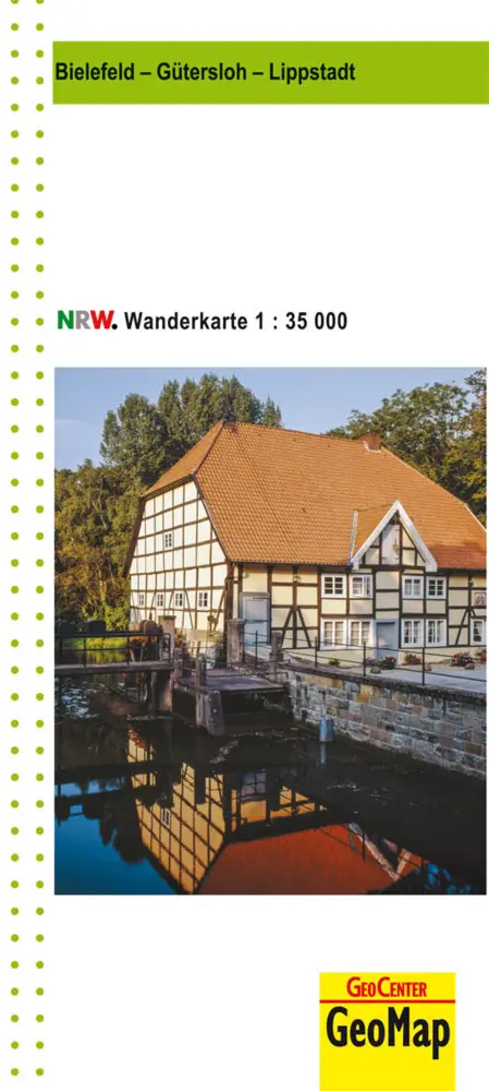 Cover: 9783936184242 | Bielefeld, Gütersloh, Lippstadt Wanderkarte NRW | 1:35.000 | NRW