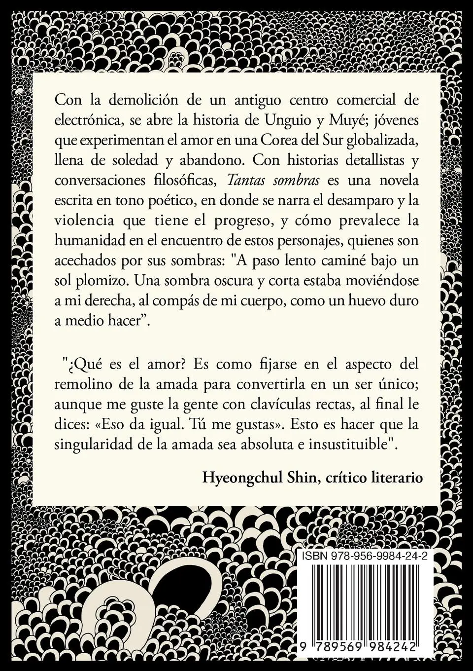 Rückseite: 9789569984242 | Tantas sombras | Hwang Jungeun | Taschenbuch | Spanisch | 2022