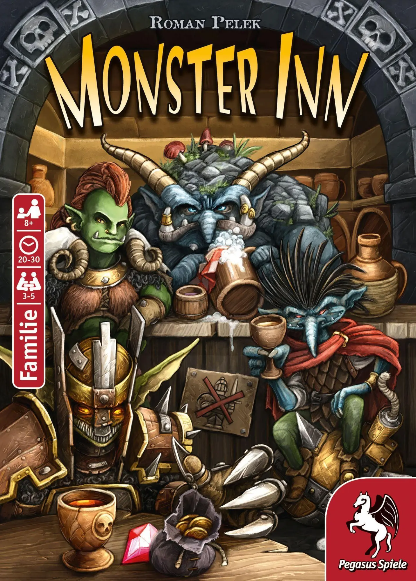 Bild: 4250231734342 | Monster Inn | Roman Pelek | Spiel | Brettspiel | 18288G | Deutsch