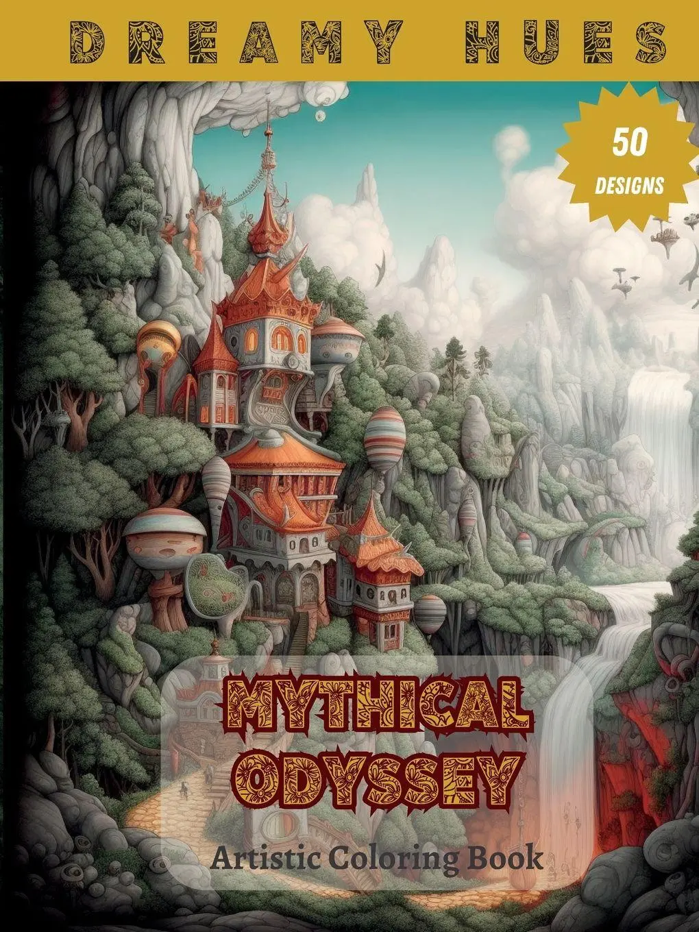 Cover: 9780645864342 | Mythical Odyssey | Artistic coloring book | Taschenbuch | Englisch
